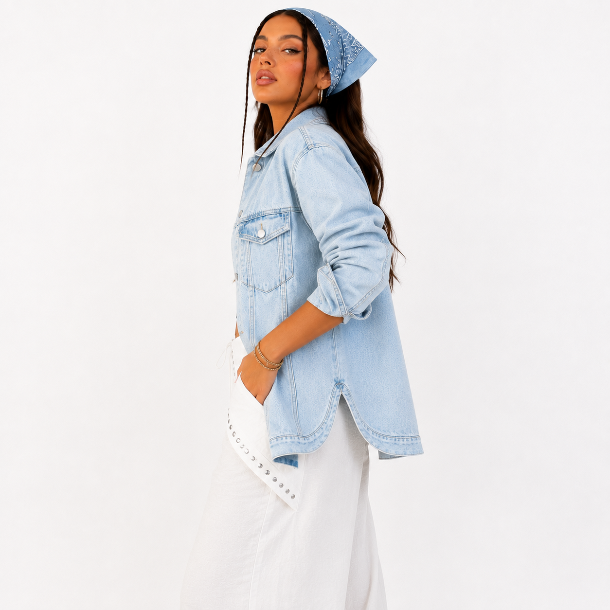 Long Jacket Denim