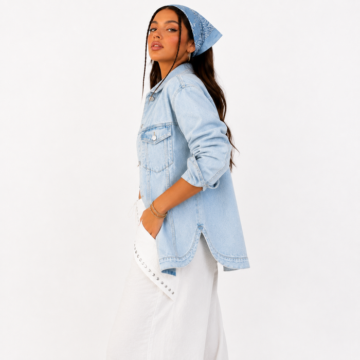 Long Jacket Denim